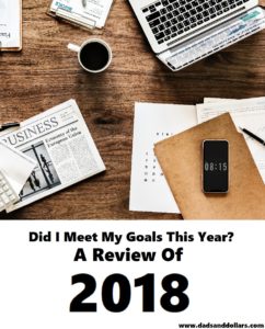 Did I Meet My Goals This Year?  A Review of 2018