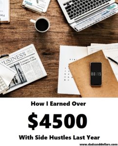 How I Earned Over $4500 With Side Hustles Last Year