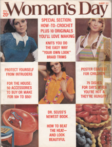 Cover of the August 1971 Women's Day.