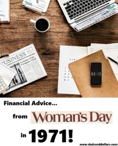 Financial Advice from Woman's Day...in 1971!