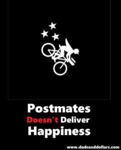 Postmates Doesn't Deliver Happiness
